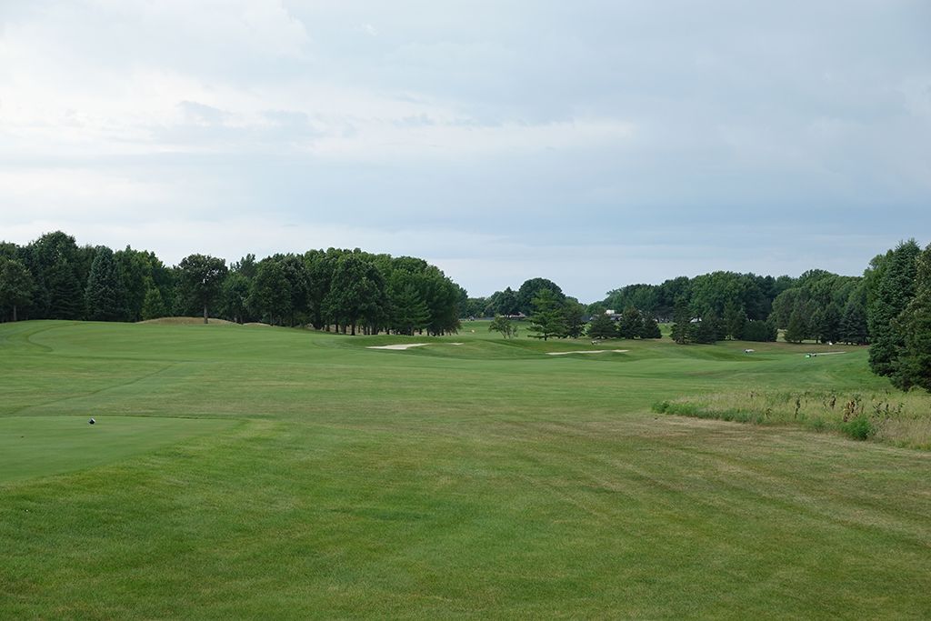 8th Hole at Des Moines Golf and Country Club (North) (400 Yard Par 4)